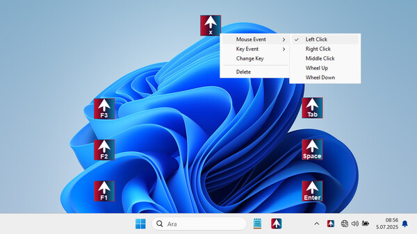 MouseMob: Keys & Clicks Mapper with On-Screen Areas screenshot 1