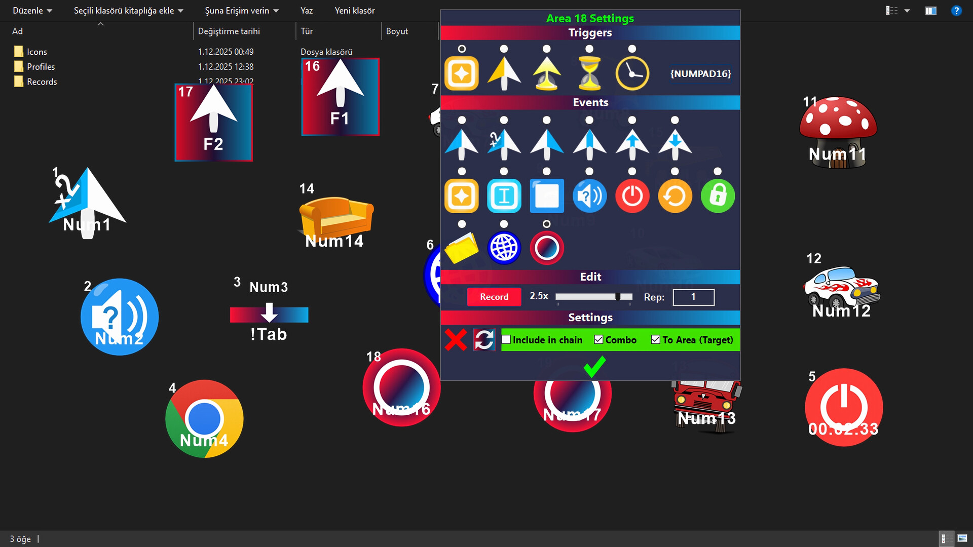 #4. MouseMob: Keys & Clicks Mapper with On-Screen Areas (Steam) 来自: EMRE YARDIMCI