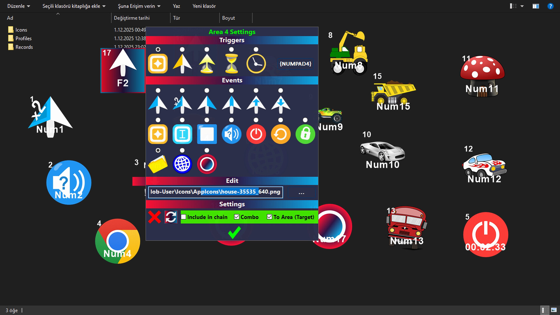 #7. MouseMob: Keys & Clicks Mapper with On-Screen Areas (Steam) 来自: EMRE YARDIMCI
