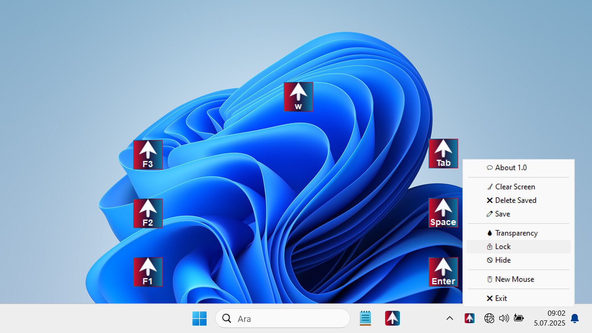 MouseMob: Keys & Clicks Mapper with On-Screen Areas screenshot screenshot 3