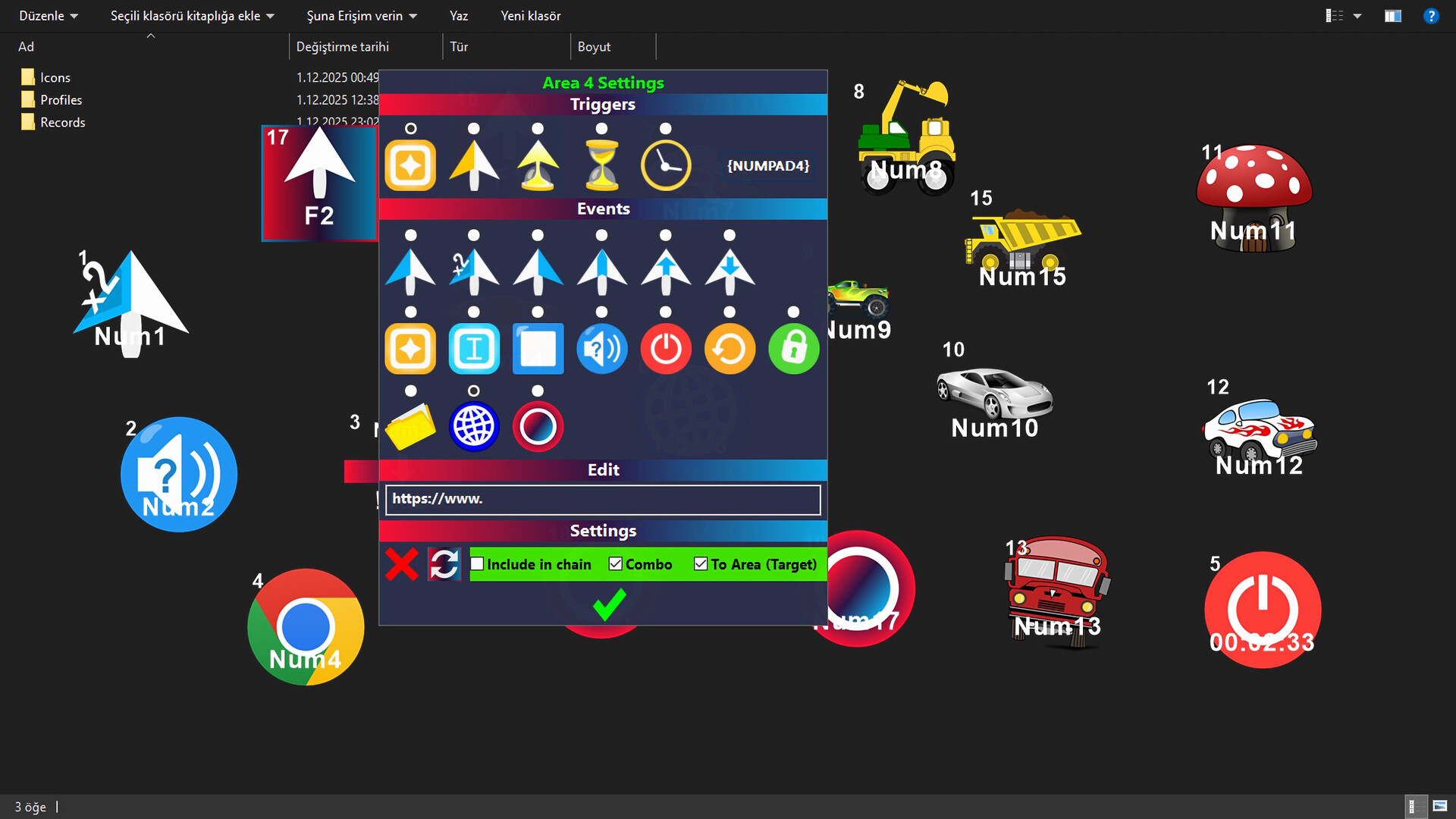 #6. MouseMob: Keys & Clicks Mapper with On-Screen Areas (Steam) 来自: EMRE YARDIMCI