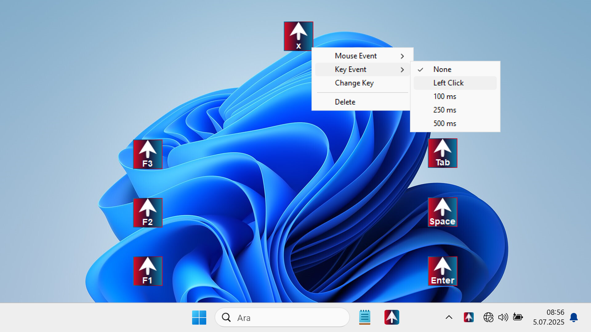 MouseMob: Keys & Clicks Mapper with On-Screen Areas screenshot screenshot 1