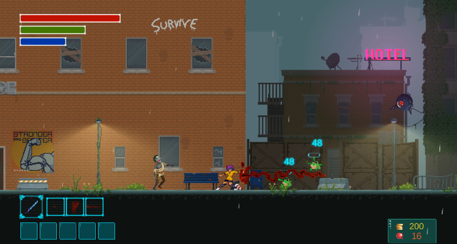 Cyan Breach screenshot #3