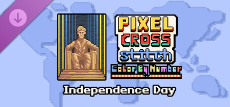 Pixel Cross Stitch - Independence Day Pack Banner