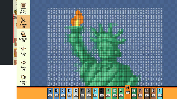 Pixel Cross Stitch - Independence Day Pack