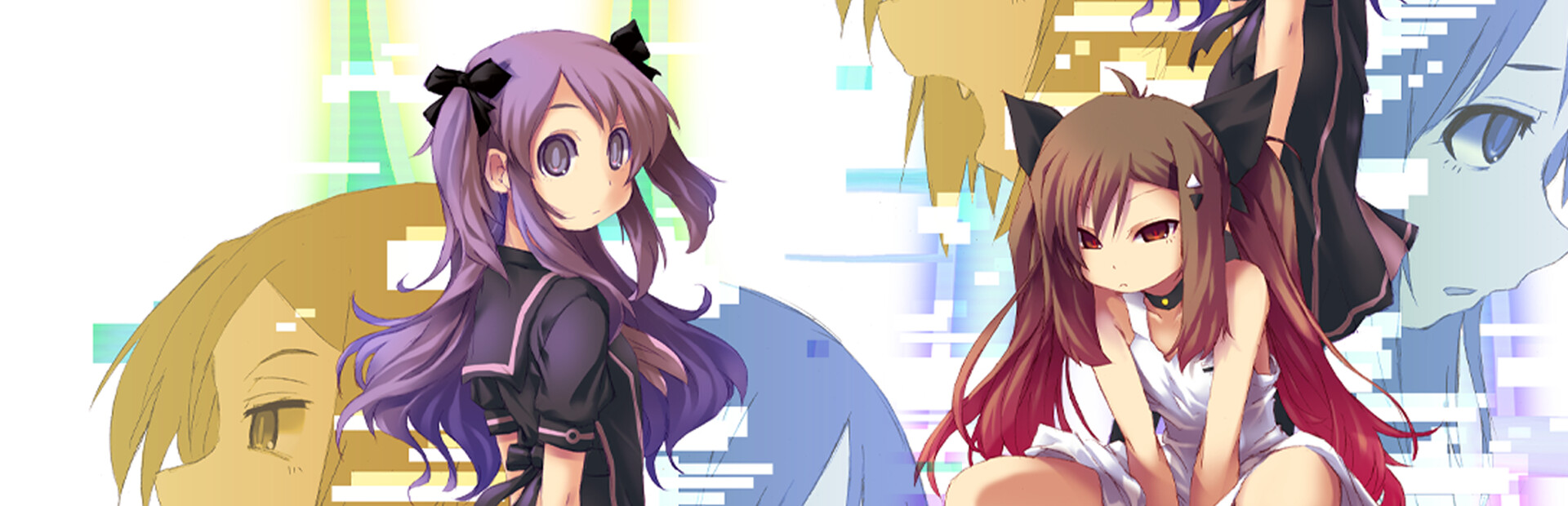 Supernatural Visual Novel "The Fourteenth Ξ (Guzai) Vol. 1 & 2"