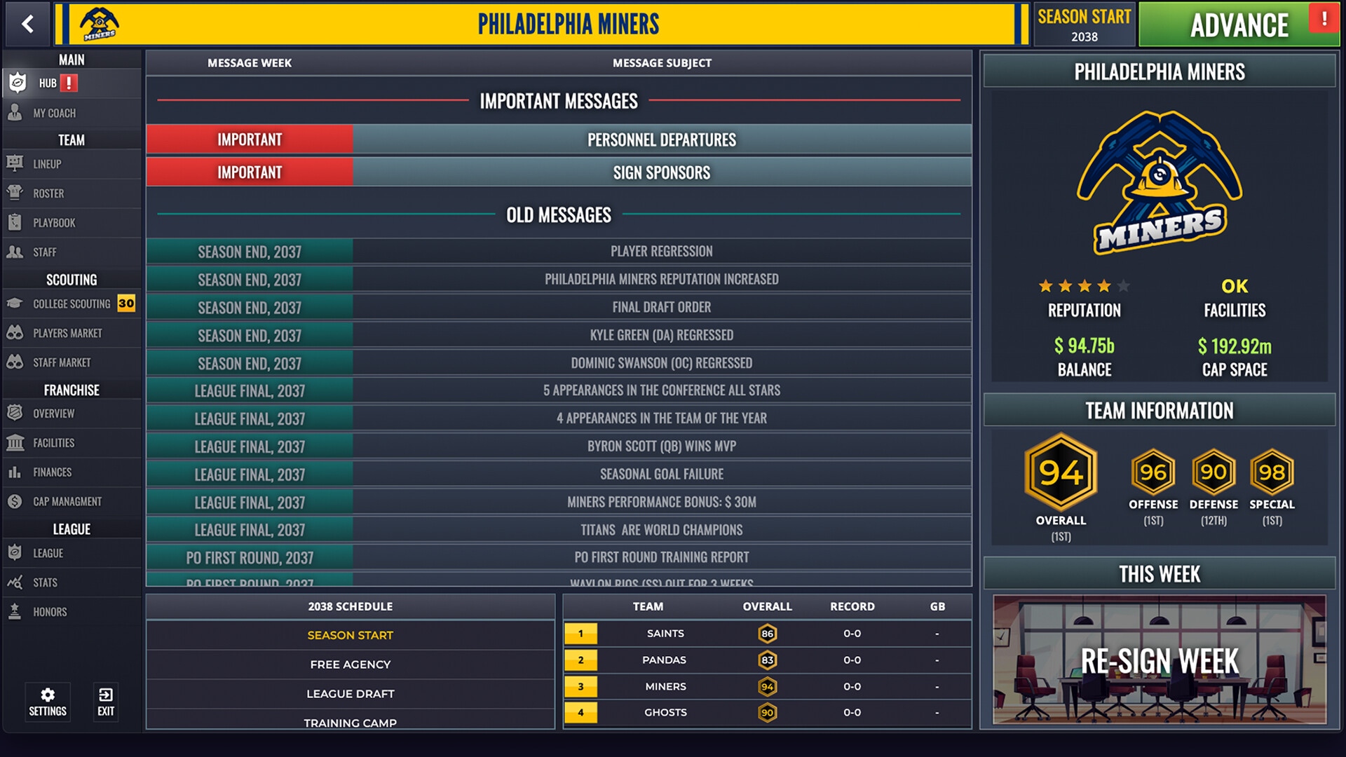 Ultimate Pro Football Coach screenshot #8