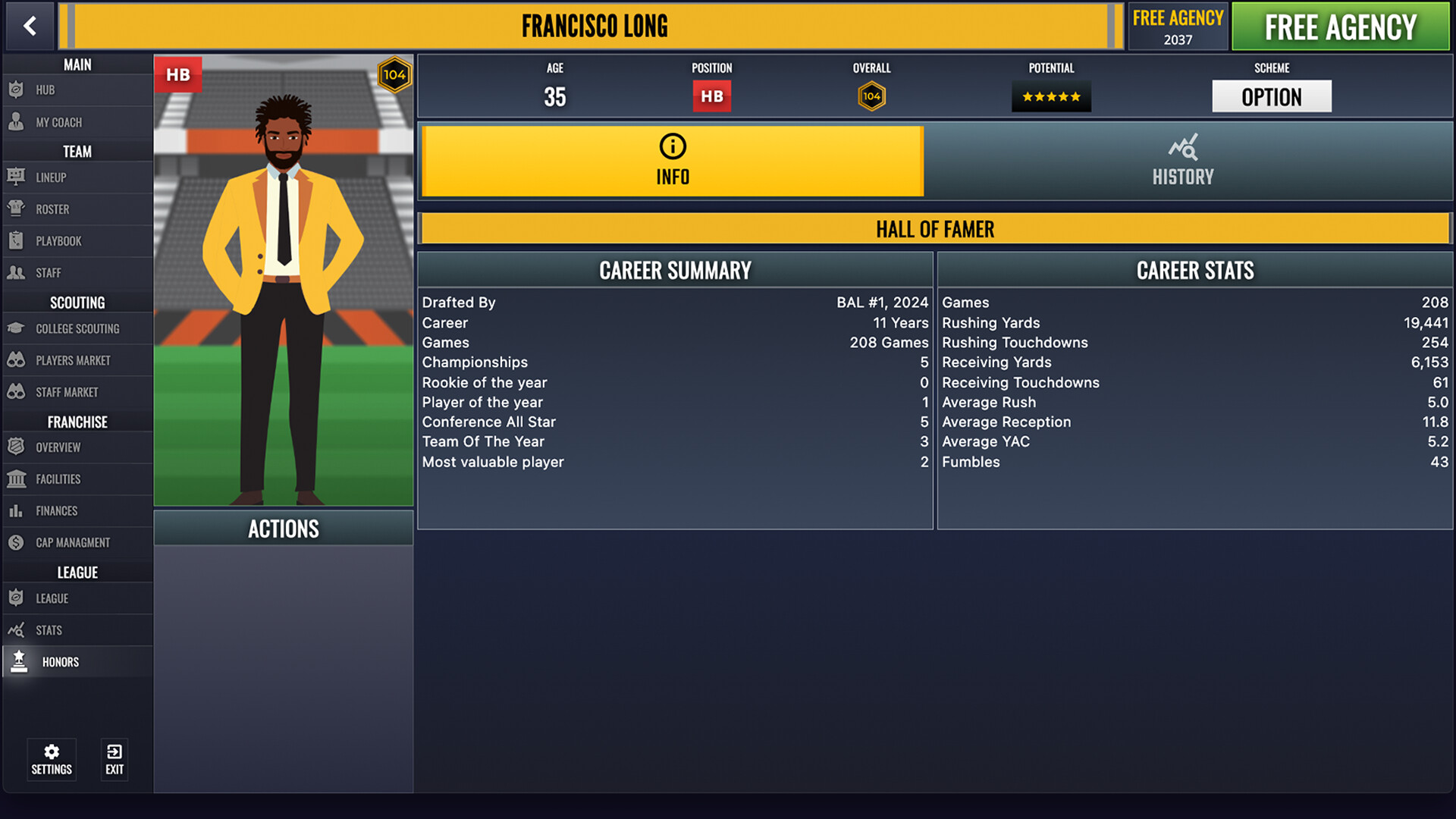 Ultimate Pro Football Coach screenshot #19