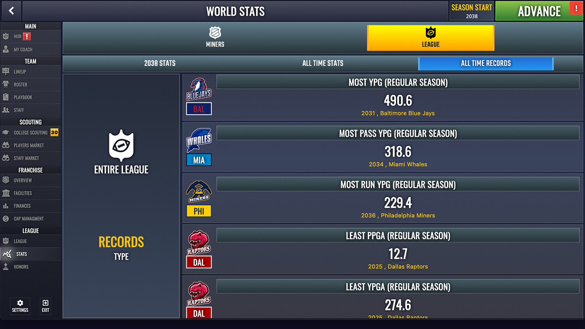 Ultimate Pro Football Coach screenshot #16