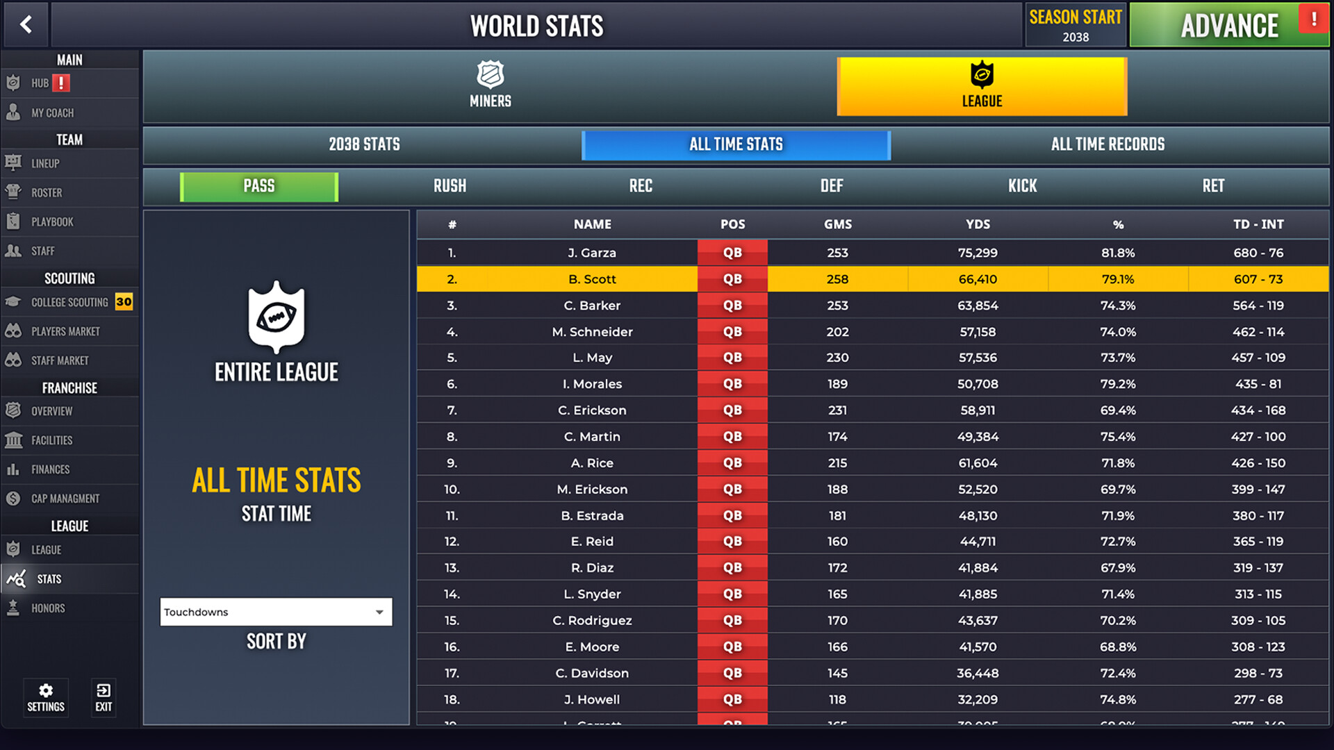 Ultimate Pro Football Coach screenshot #17