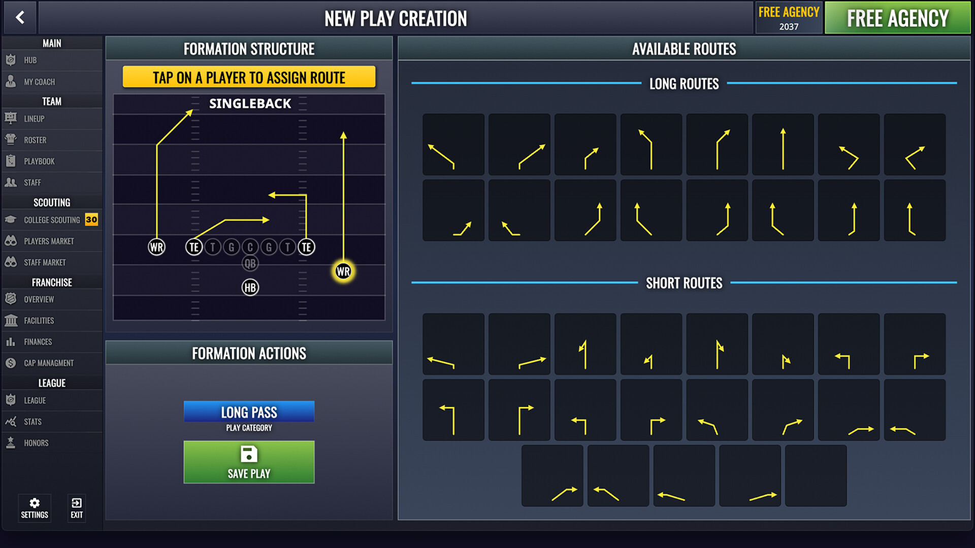 Ultimate Pro Football Coach screenshot #2