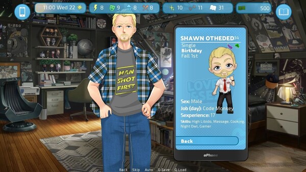 Скриншот из Love and Sex: Second Base - Shawn's story