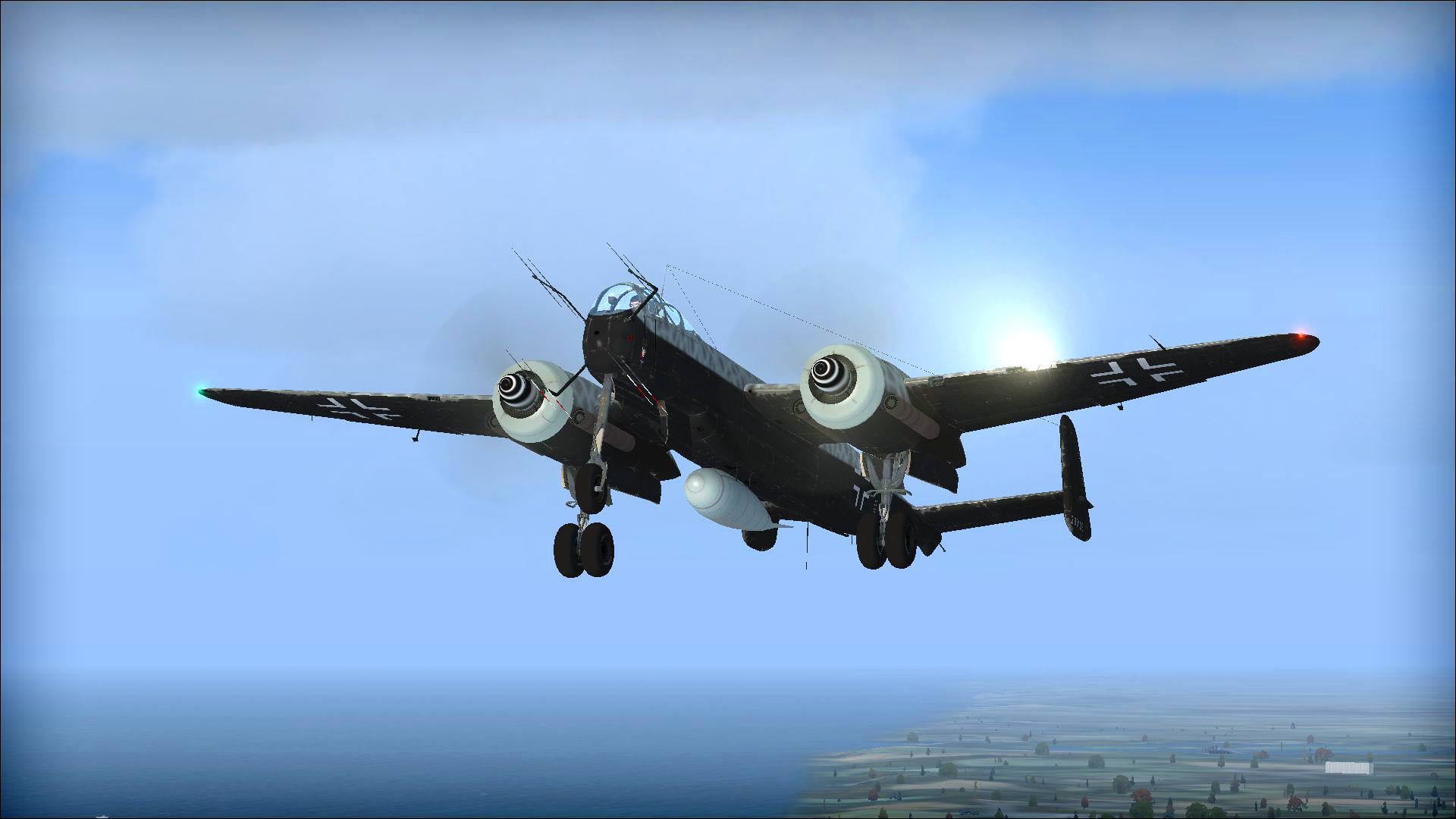 FSX: Steam Edition - Heinkel He219 Uhu (Owl) Add-On Featured Screenshot #1