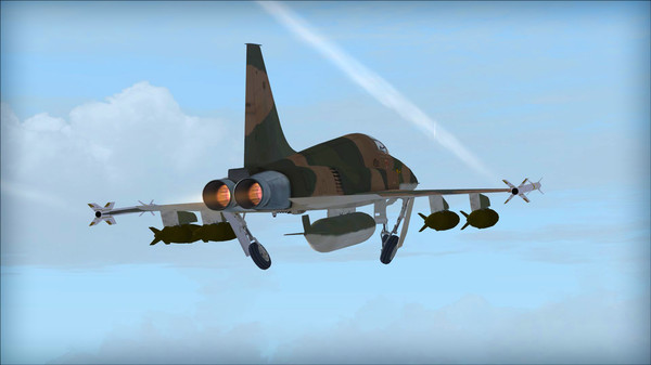 KHAiHOM.com - FSX: Steam Edition - Northrop F-5E Tiger II Add-On