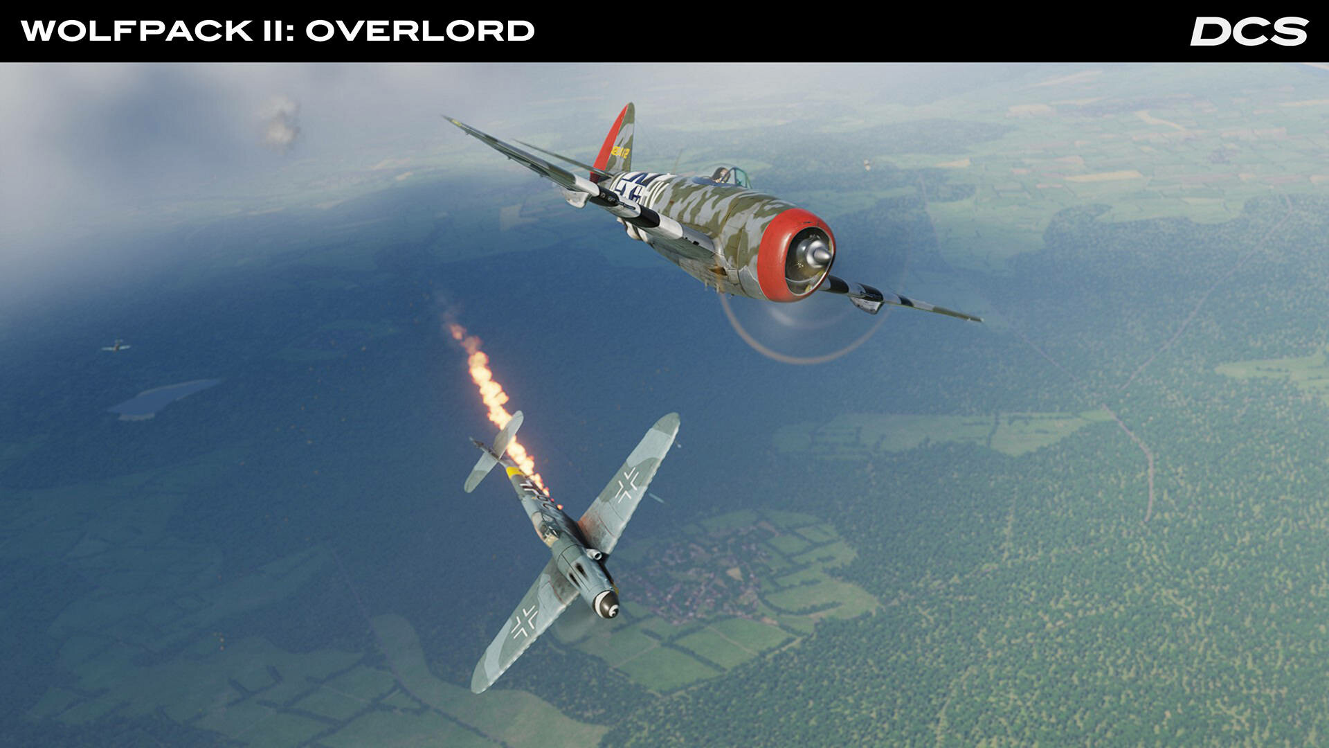 #7. DCS: P-47D Wolfpack II Overlord Campaign (Steam) 由: Eagle Dynamics SA