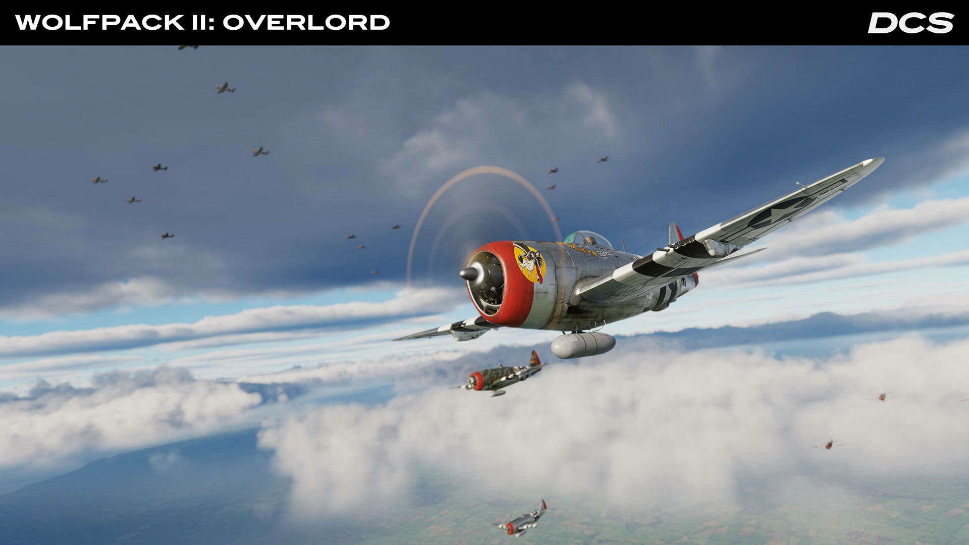 #9. DCS: P-47D Wolfpack II Overlord Campaign (Steam) 由: Eagle Dynamics SA