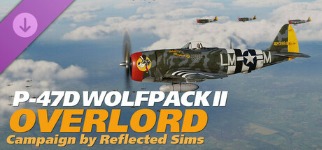 DCS: P-47D Wolfpack II Overlord Campaign cover art
