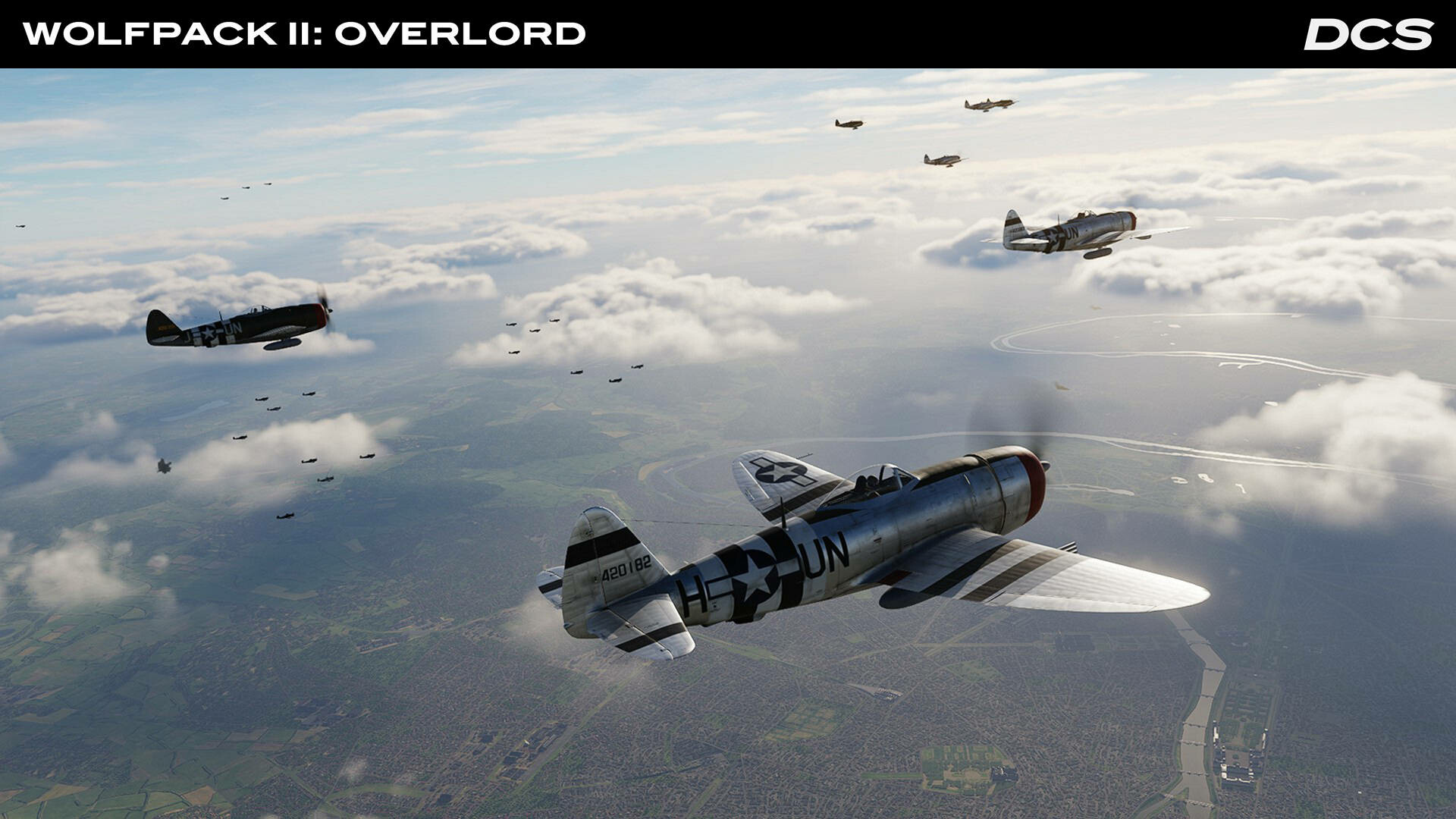 #8. DCS: P-47D Wolfpack II Overlord Campaign (Steam) 由: Eagle Dynamics SA