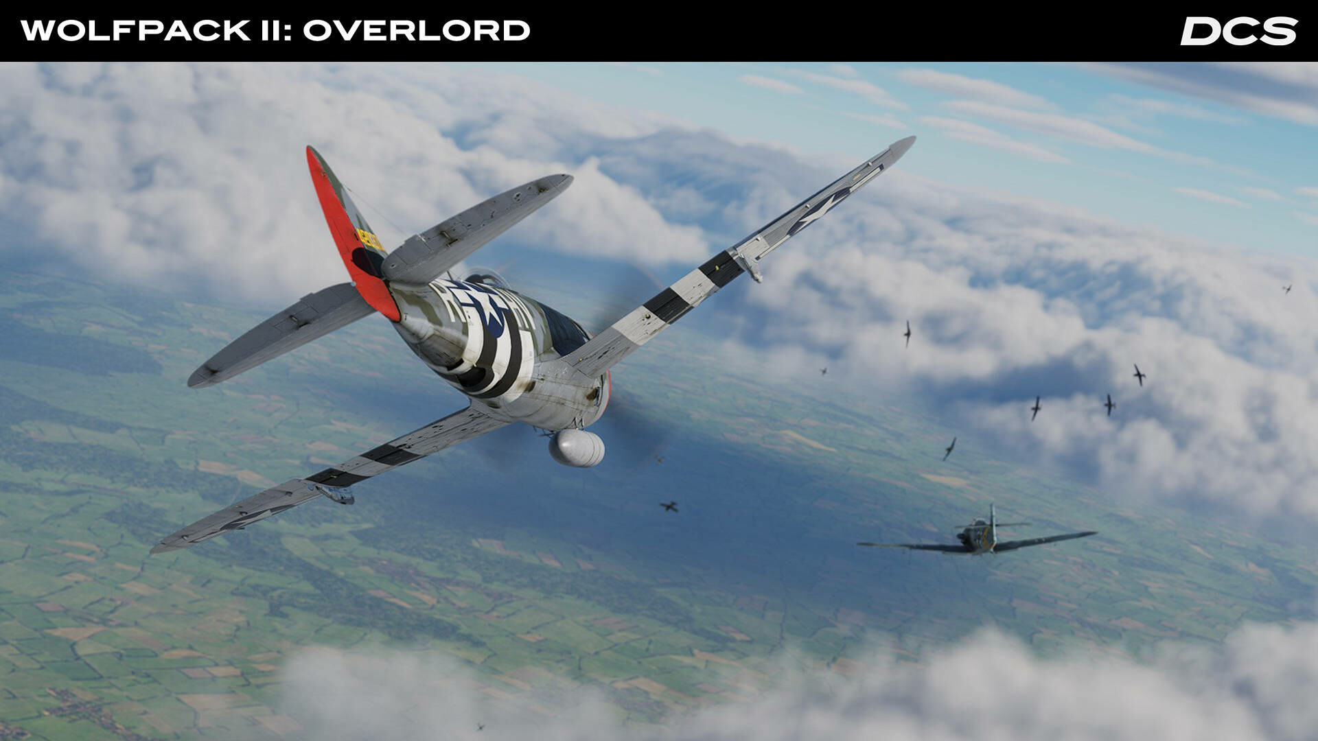 #4. DCS: P-47D Wolfpack II Overlord Campaign (Steam) 由: Eagle Dynamics SA
