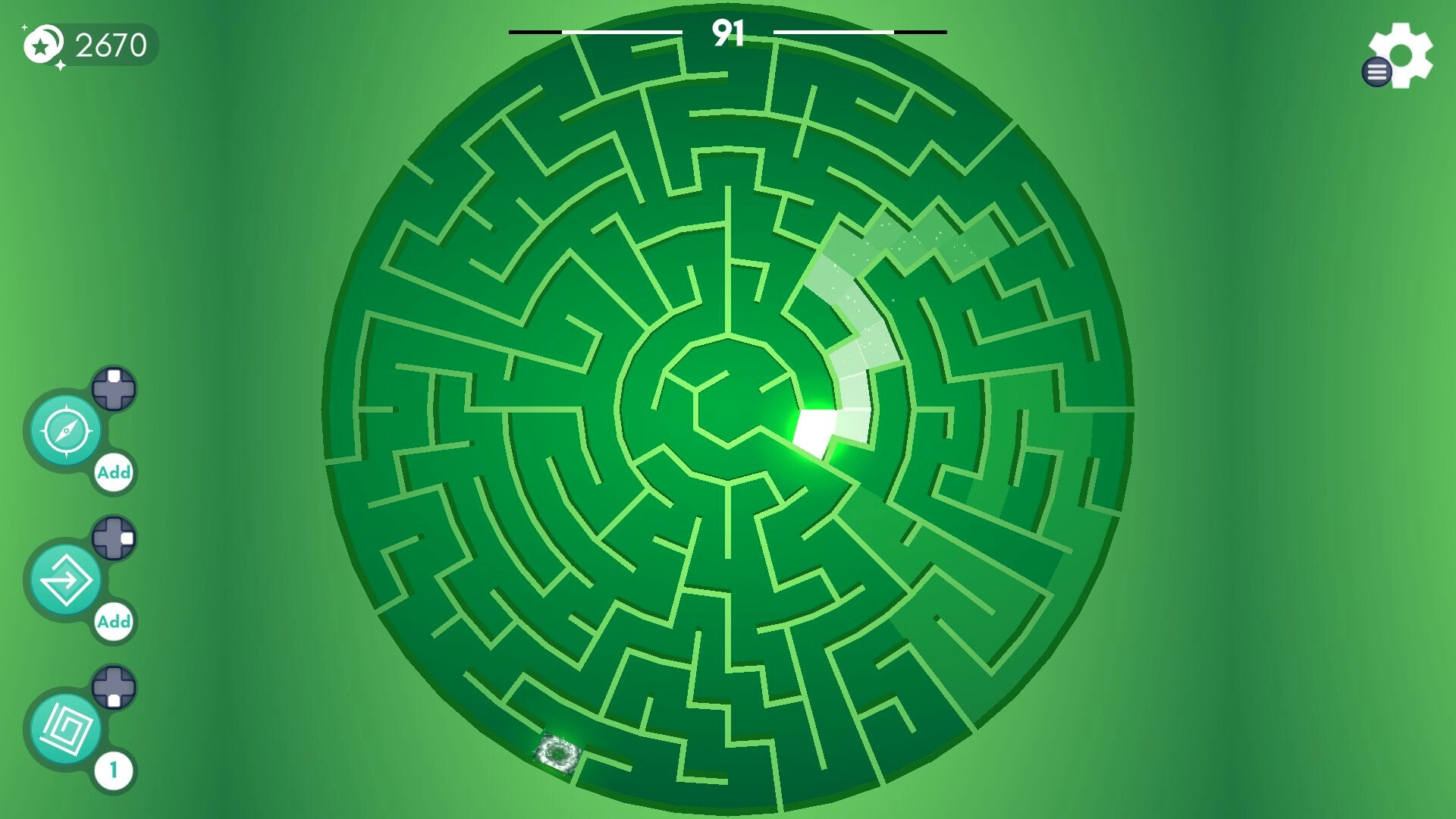 #4. Maze: Path of Light (Steam) Bởi: QubicGames S.A.