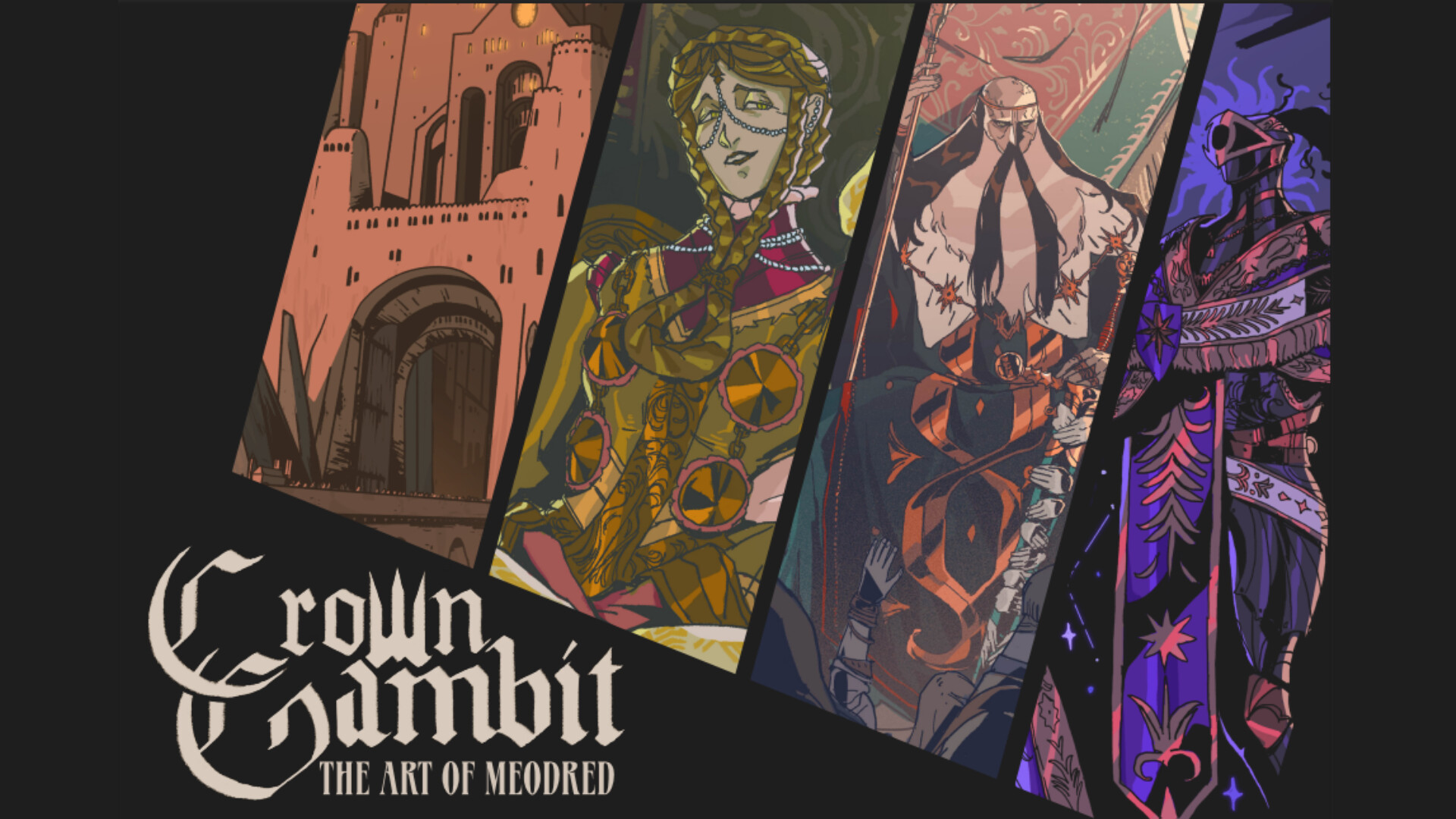 Crown Gambit - Digital Artbook Featured Screenshot #1