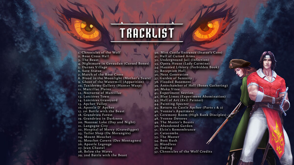 Скриншот из Chronicles of the Wolf – The Original Soundtrack
