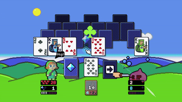 Screenshot of Solitaire Battle
