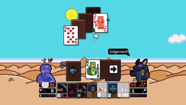 Screenshot of Solitaire Battle