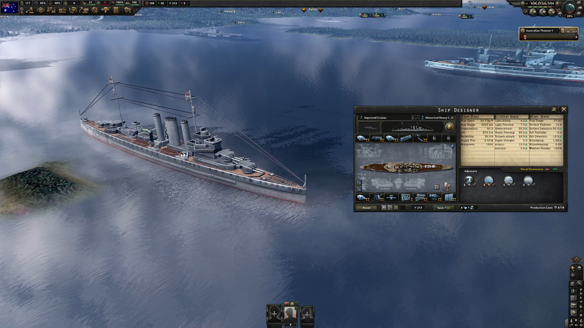 Hearts of Iron IV: Warships of the Pacific image 3