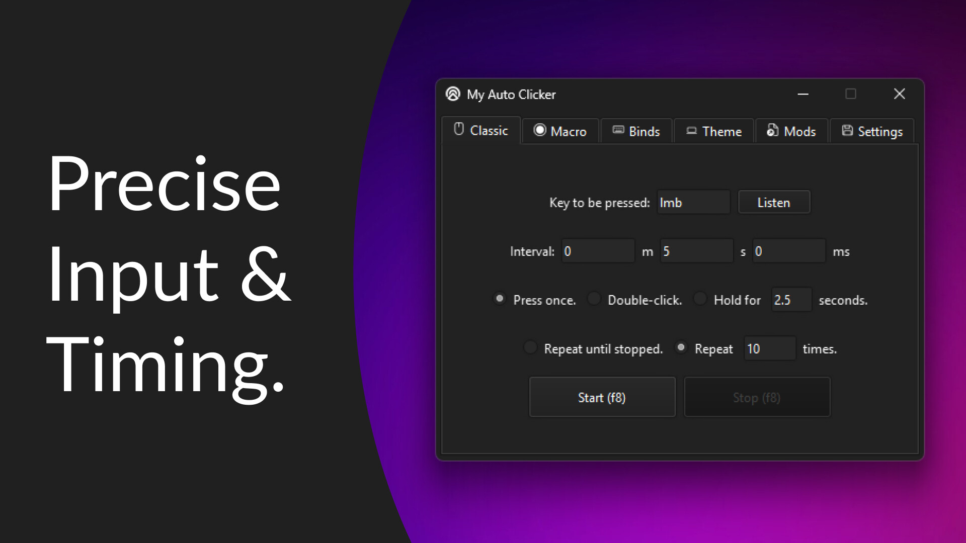 My Auto Clicker Featured Screenshot #1