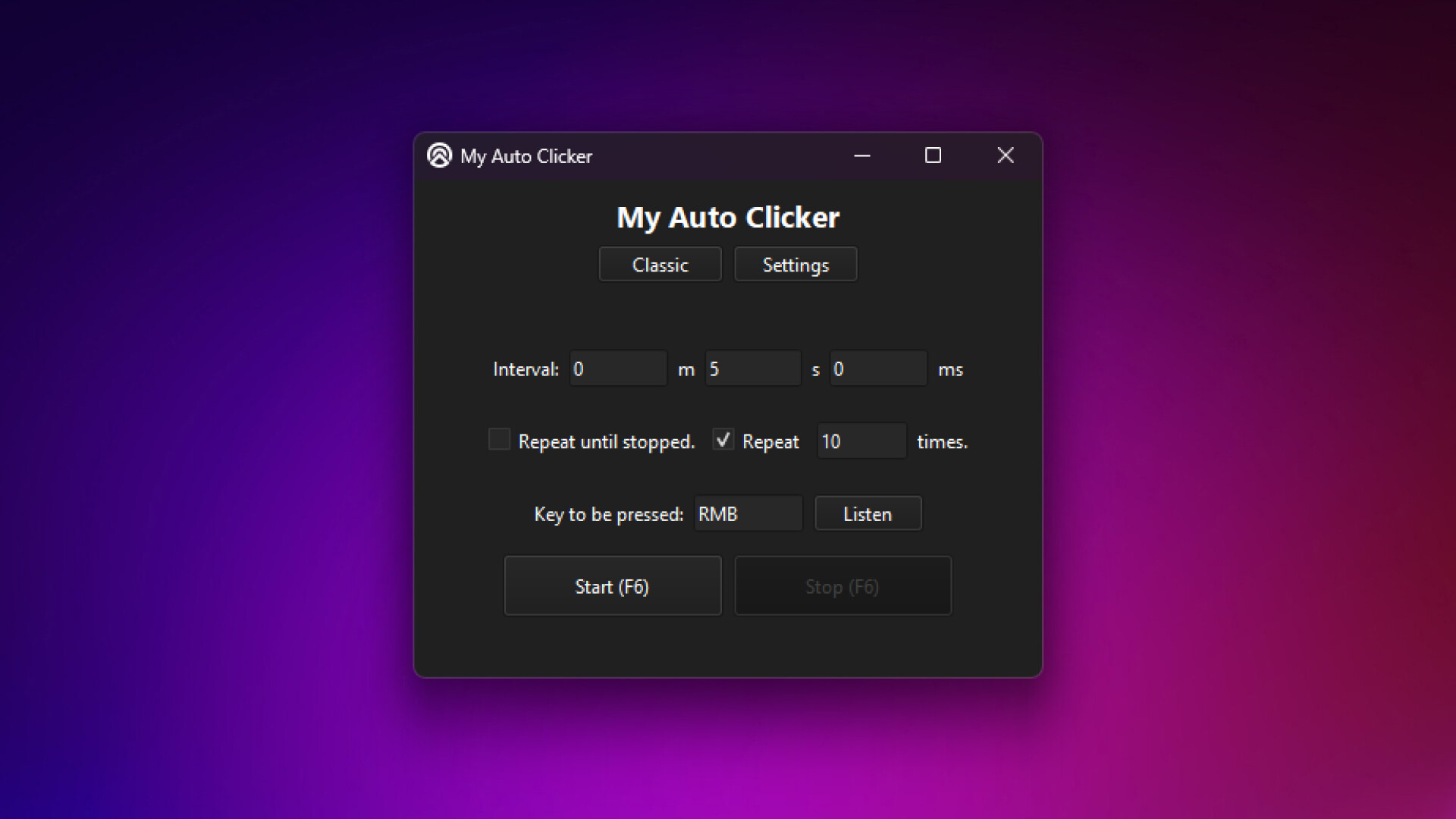 #1. My Auto Clicker (Steam) Av: Shutterframe Studios