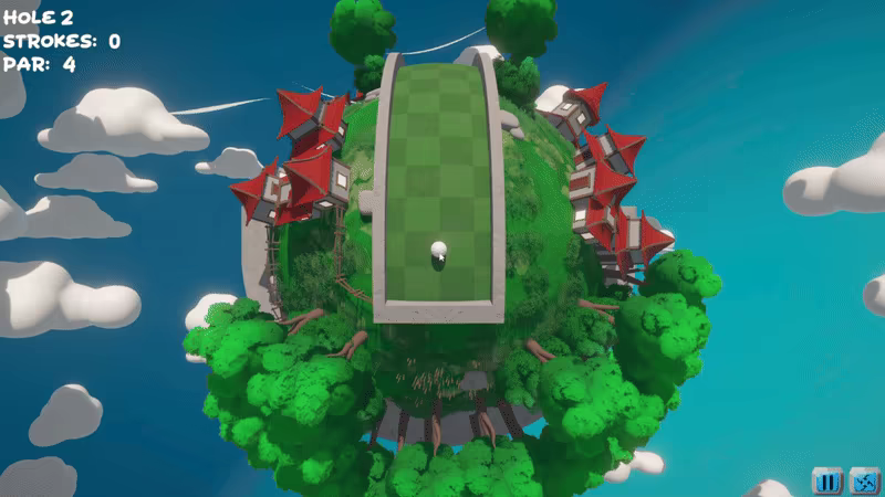 Putt It In Orbit video 1