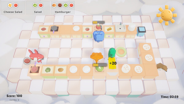 Foxi's Day & Night Kitchen screenshot 2