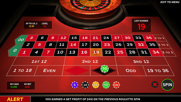 Скриншот из Roulette Simulator 2026