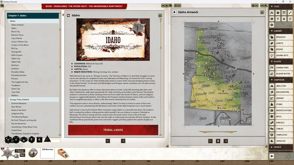 Fantasy Grounds - Deadlands: Guide to Weird West - The Abominable Northwest (Savage Worlds)
