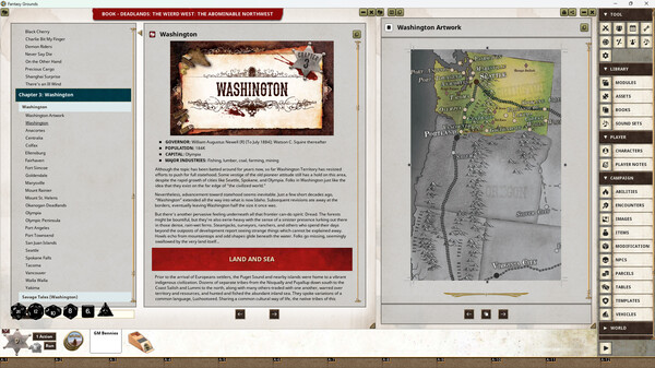 Fantasy Grounds - Deadlands: Guide to Weird West - The Abominable Northwest (Savage Worlds)