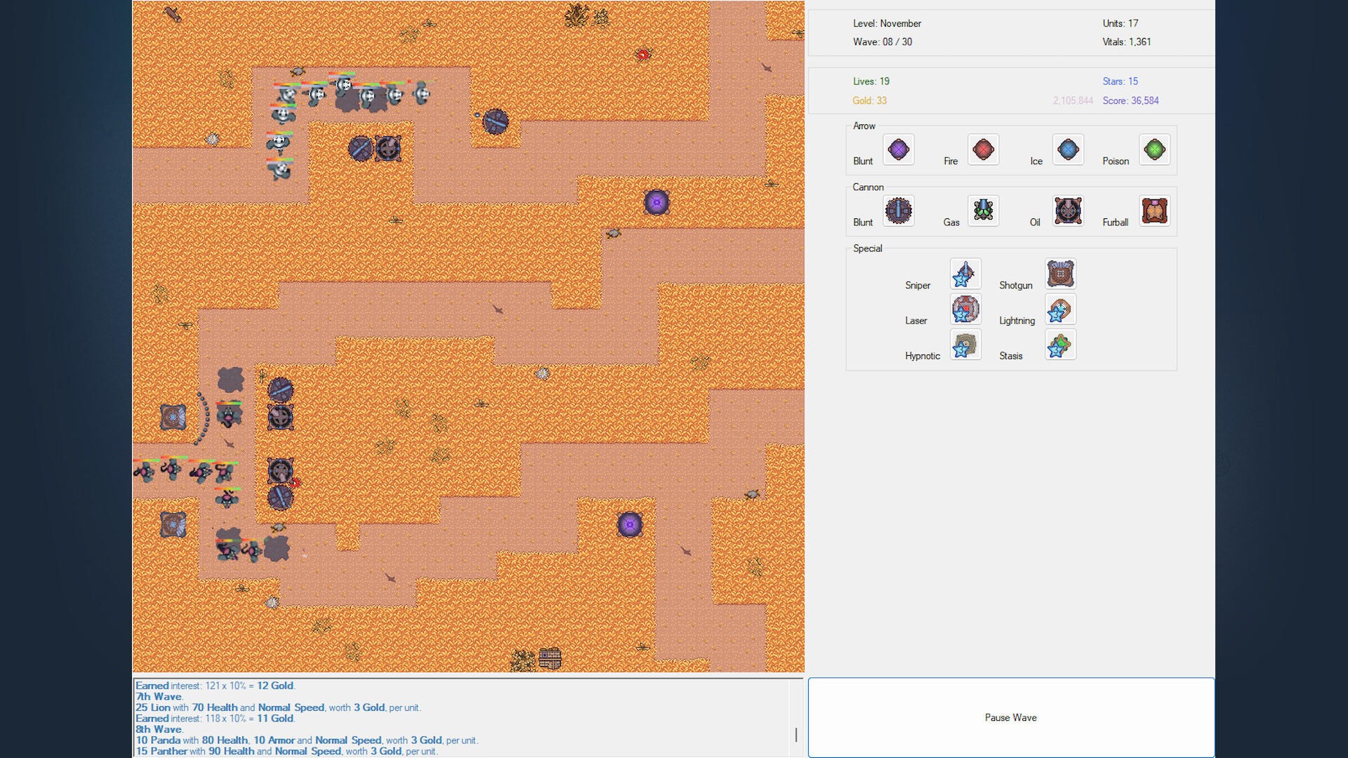 #5. Fluffy Tower Defense (Steam) Podle: Tigerish Games