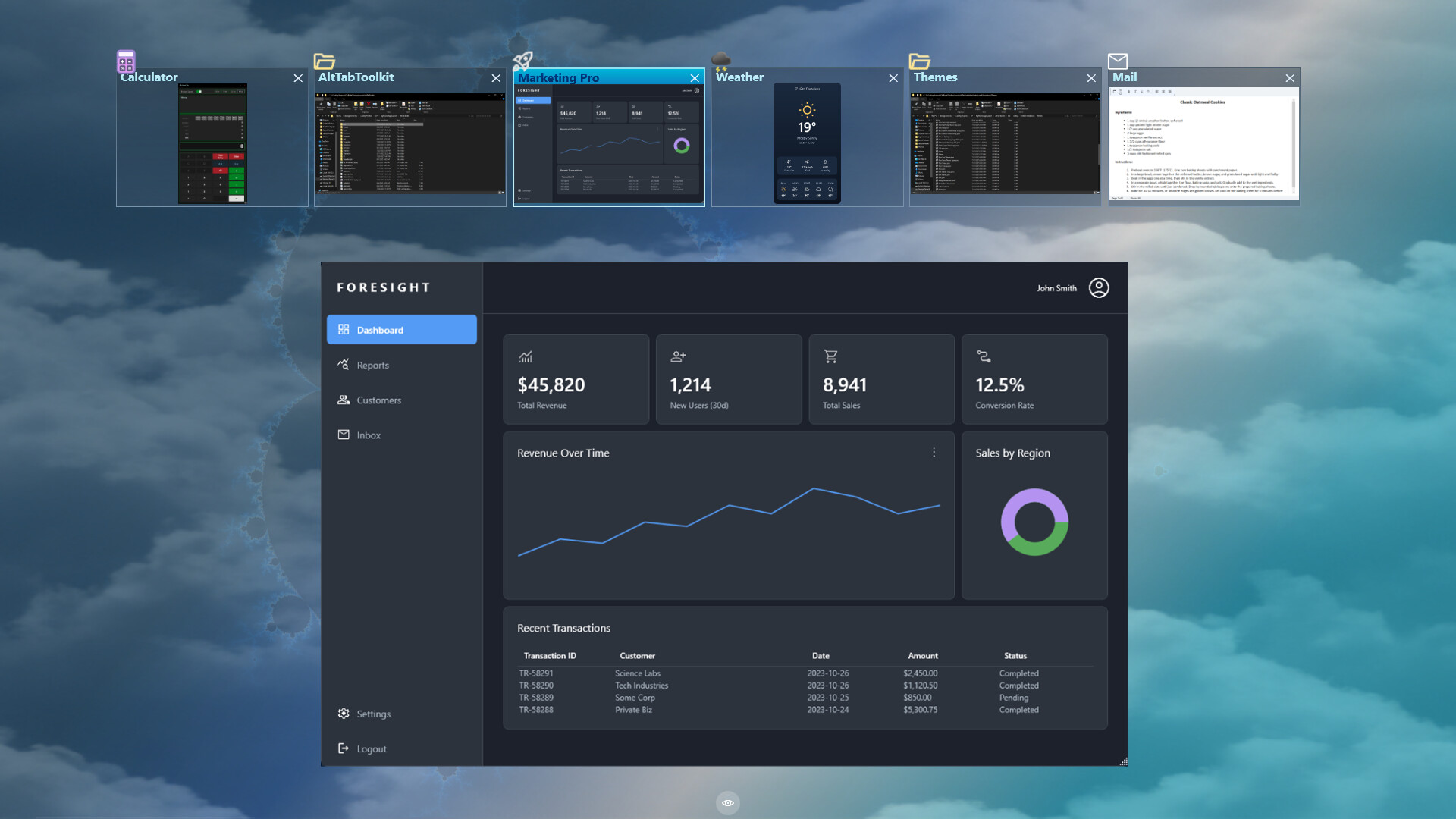 Alt Tab Toolkit screenshot #4