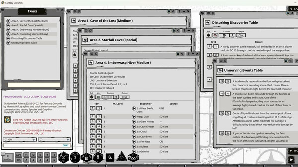Fantasy Grounds - Leadrot Mine for Shadowdark RPG