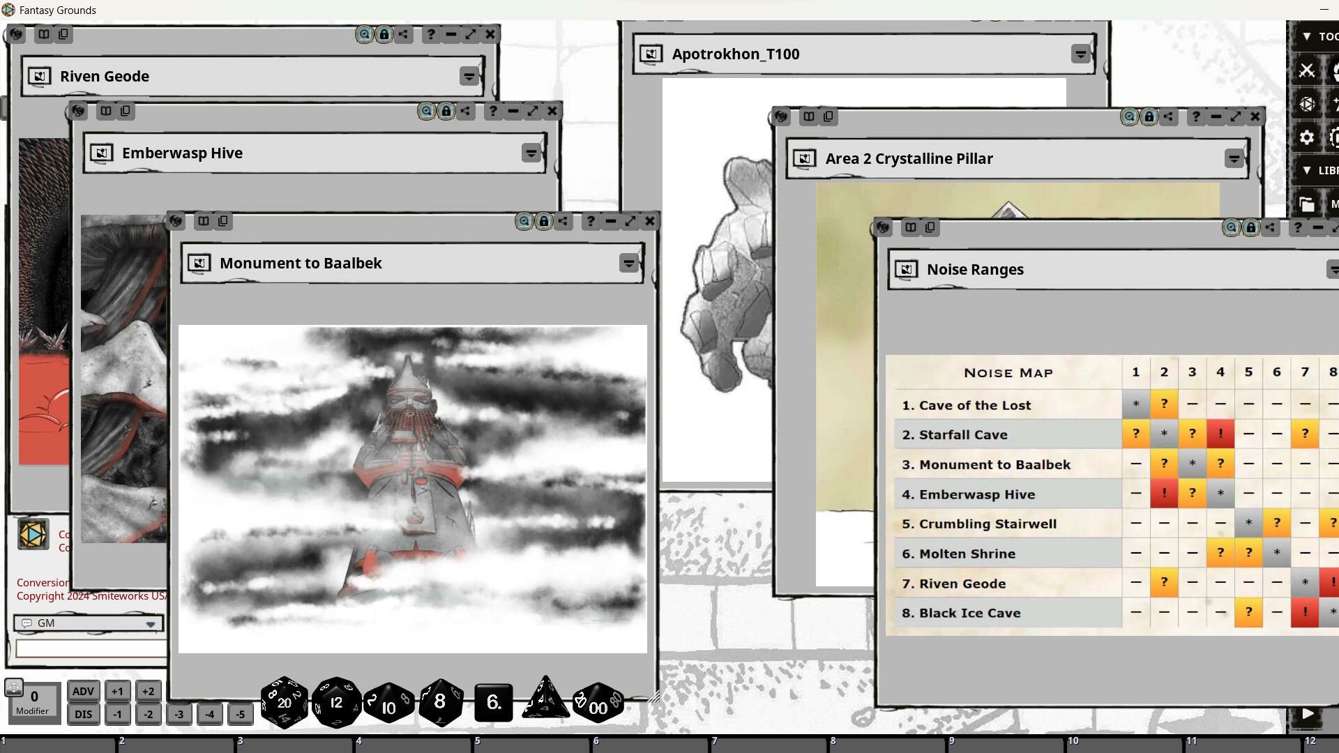 #6. Fantasy Grounds - Leadrot Mine for Shadowdark RPG (Steam) Podle: SmiteWorks USA, LLC