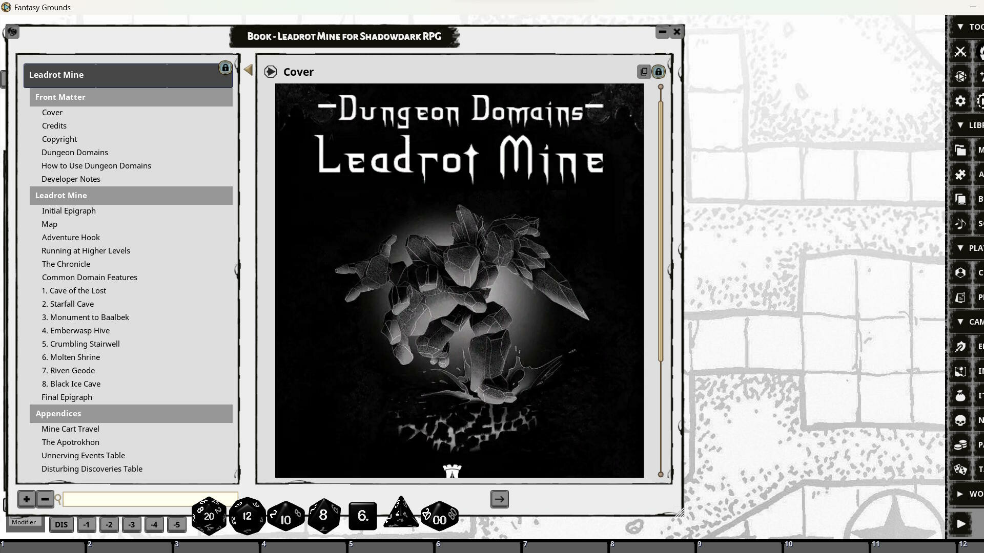 #5. Fantasy Grounds - Leadrot Mine for Shadowdark RPG (Steam) Podle: SmiteWorks USA, LLC