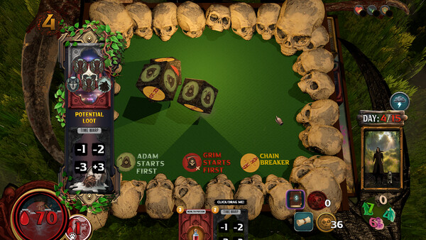 Screenshot of Grimslair