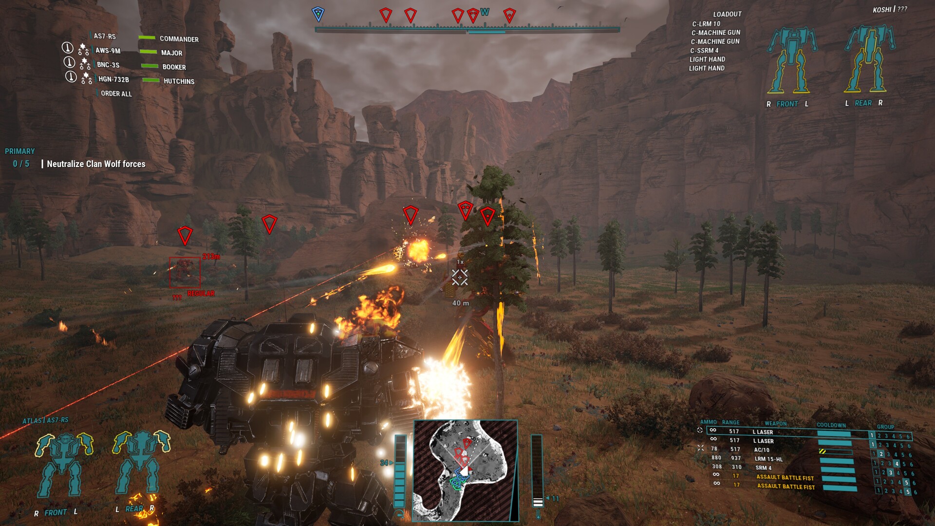 MechWarrior 5: Mercenaries - Shadow of Kerensky 스크린샷 4