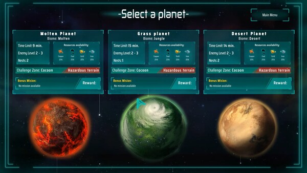 Planet Extincter Demo