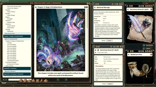 Fantasy Grounds - Sebastian Crowe's Guide to Drakkenheim