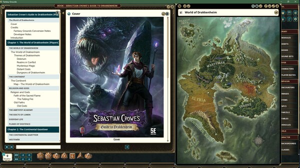 Fantasy Grounds - Sebastian Crowe's Guide to Drakkenheim