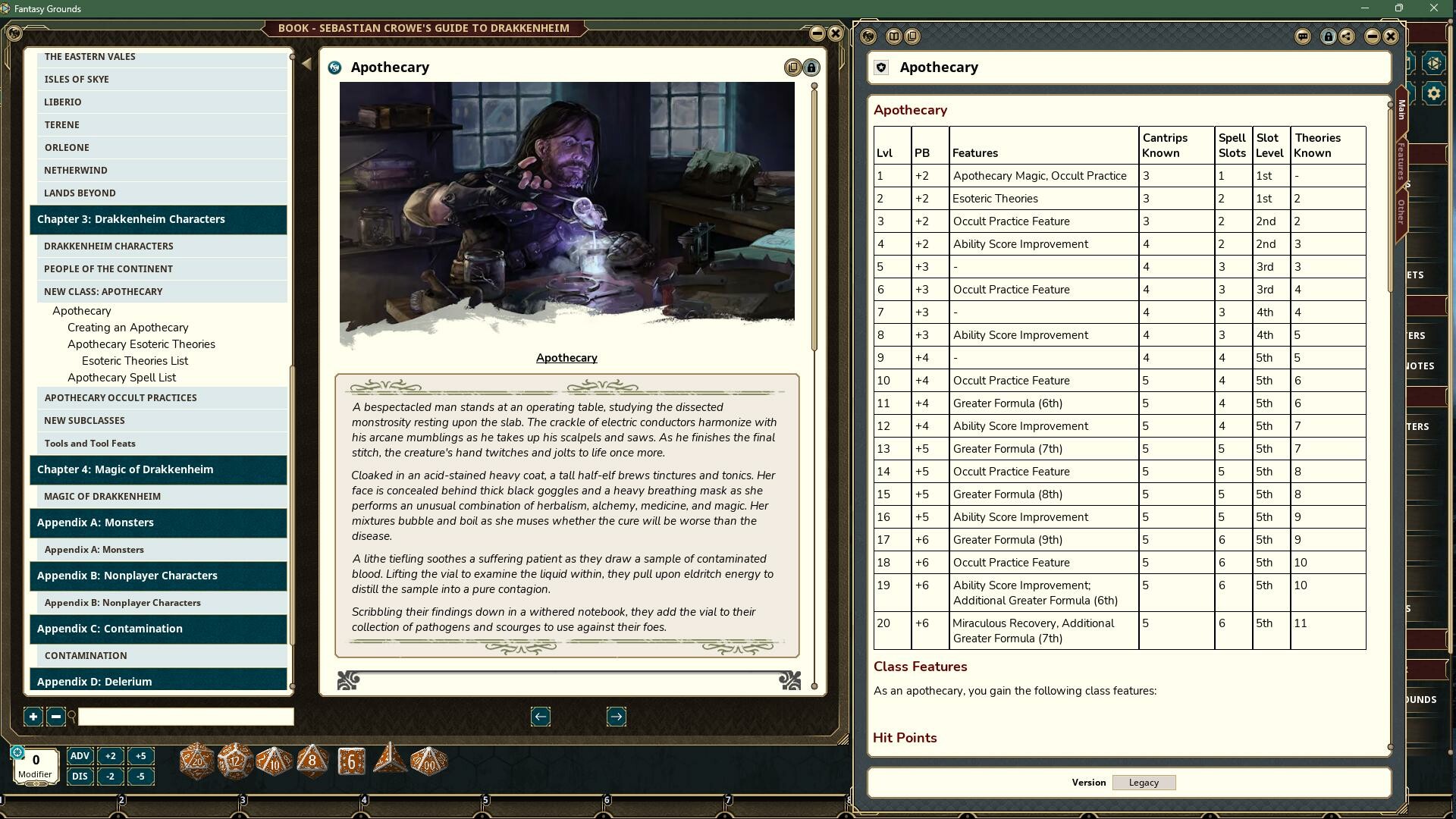 Fantasy Grounds - Sebastian Crowe's Guide to Drakkenheim Featured Screenshot #1