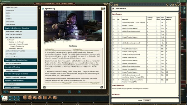 Fantasy Grounds - Sebastian Crowe's Guide to Drakkenheim