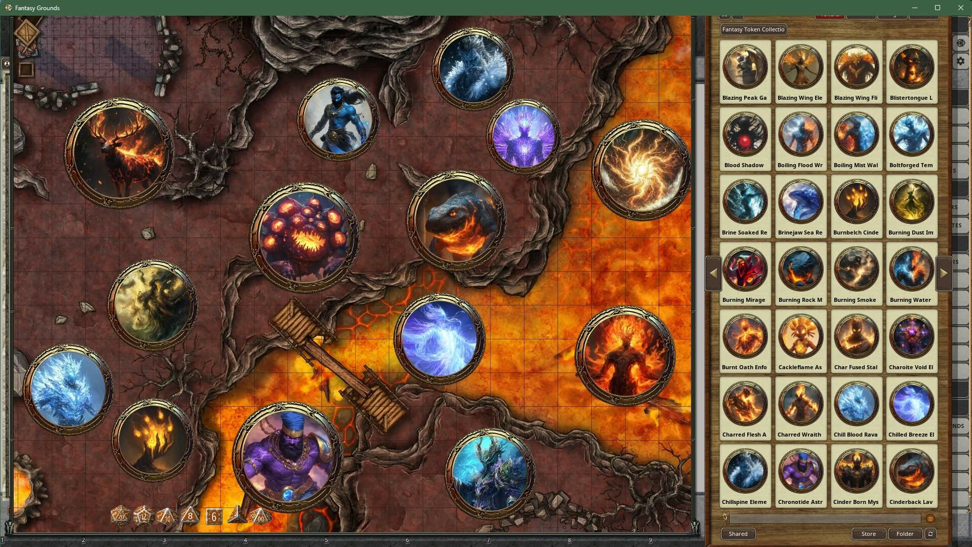 Fantasy Grounds - Fantasy Token Collection - Elemental 01のスクリーンショット 1