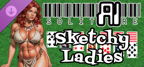 AI Solitaire - Sketchy Ladies cover art